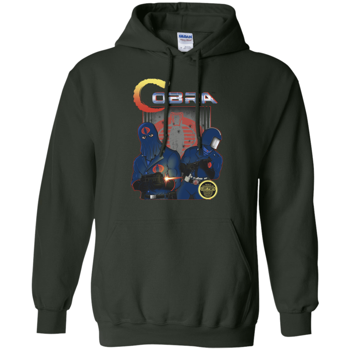 Sweatshirts Forest Green / S COBRA Pullover Hoodie