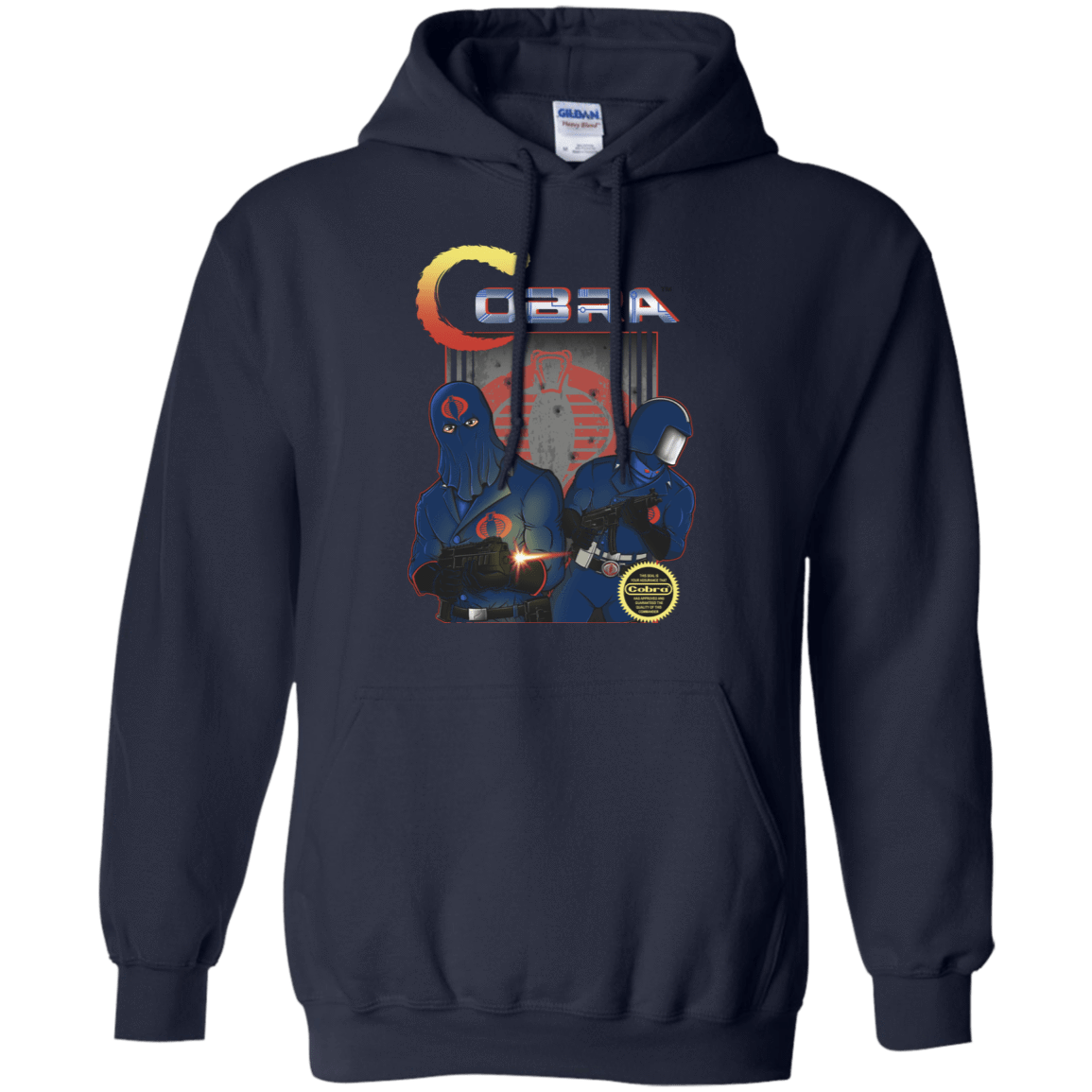 Sweatshirts Navy / S COBRA Pullover Hoodie