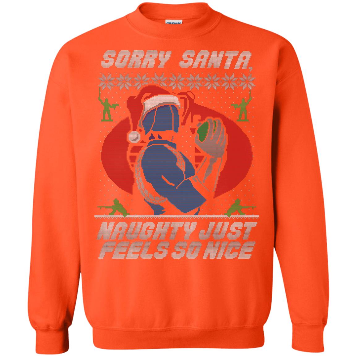 Sweatshirts Orange / Small COBRA SWEATER Crewneck Sweatshirt