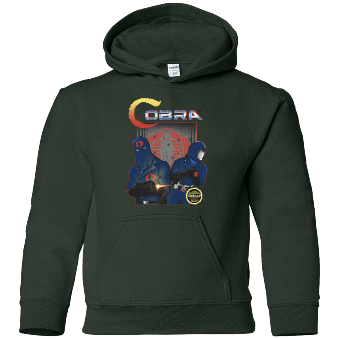 Sweatshirts Forest Green / YS COBRA Youth Hoodie