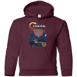 Sweatshirts Maroon / YS COBRA Youth Hoodie