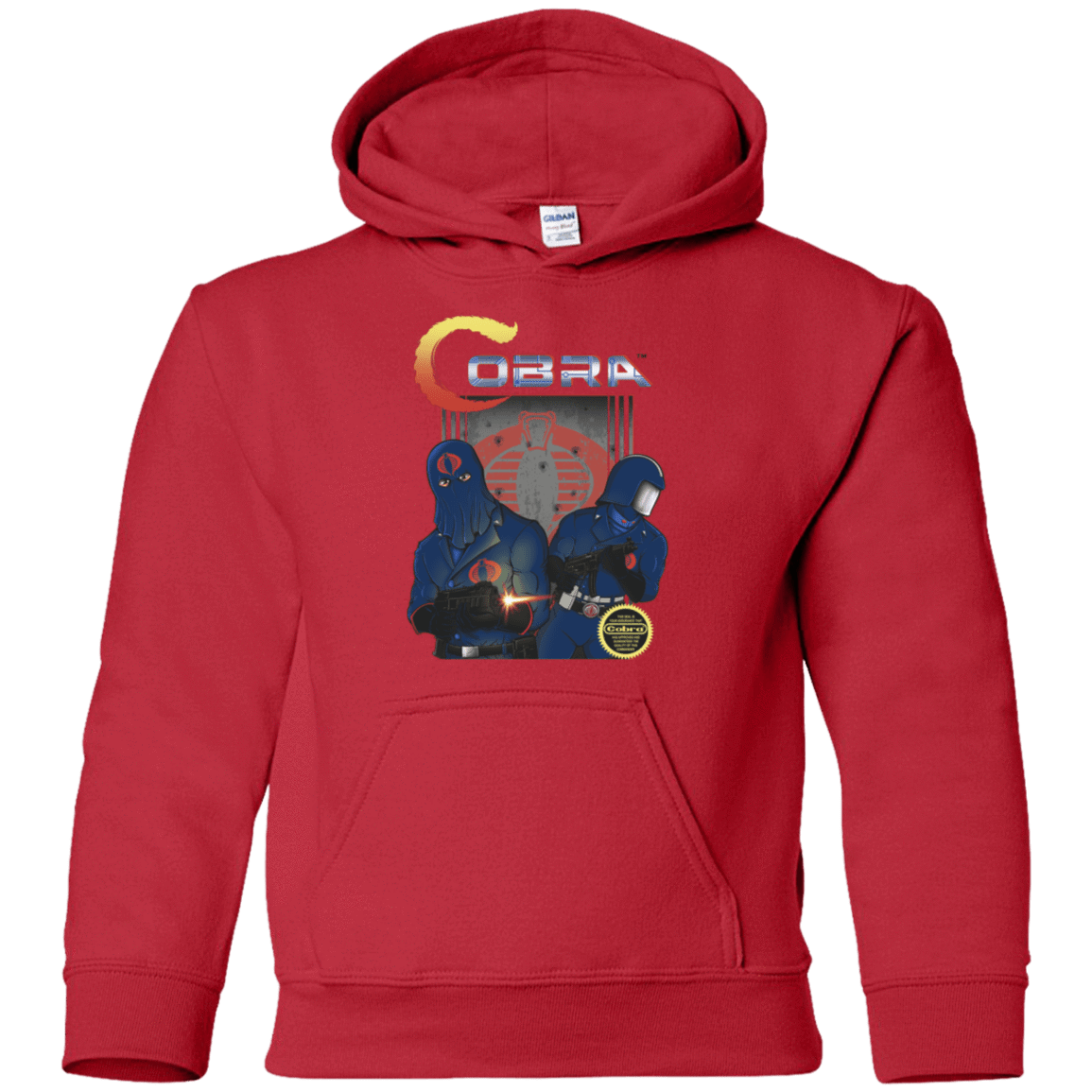 Sweatshirts Red / YS COBRA Youth Hoodie