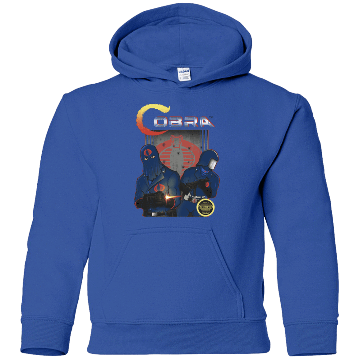 Sweatshirts Royal / YS COBRA Youth Hoodie