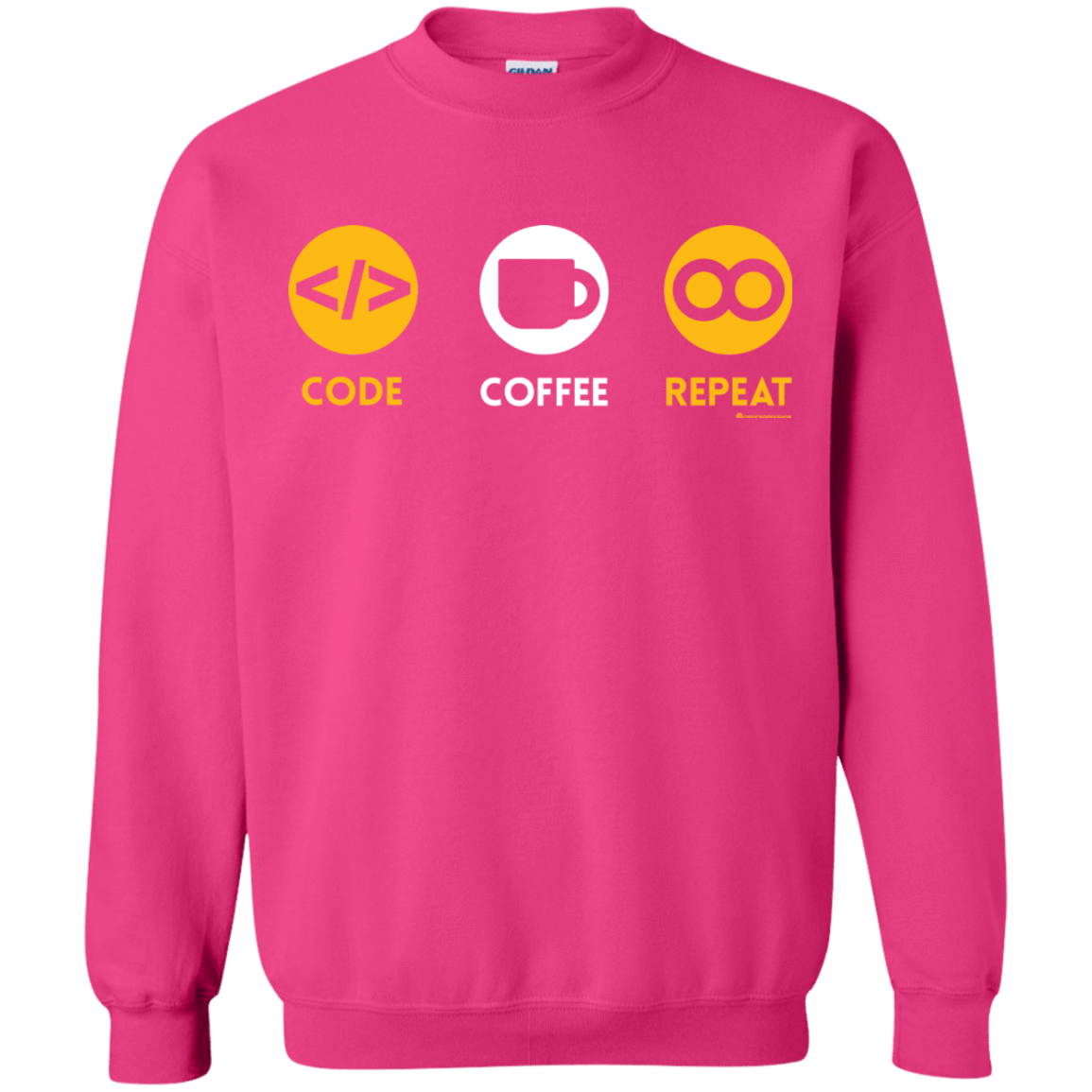 Sweatshirts Heliconia / Small Code Coffee Repeat Crewneck Sweatshirt