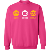 Sweatshirts Heliconia / Small Code Coffee Repeat Crewneck Sweatshirt