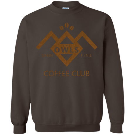 Sweatshirts Dark Chocolate / Small Coffee Club Crewneck Sweatshirt