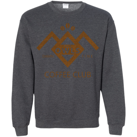 Sweatshirts Dark Heather / Small Coffee Club Crewneck Sweatshirt