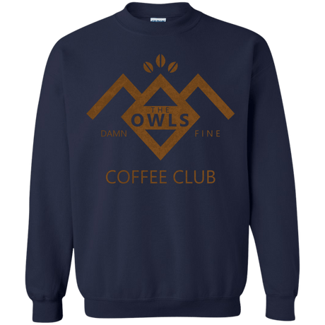 Sweatshirts Navy / Small Coffee Club Crewneck Sweatshirt