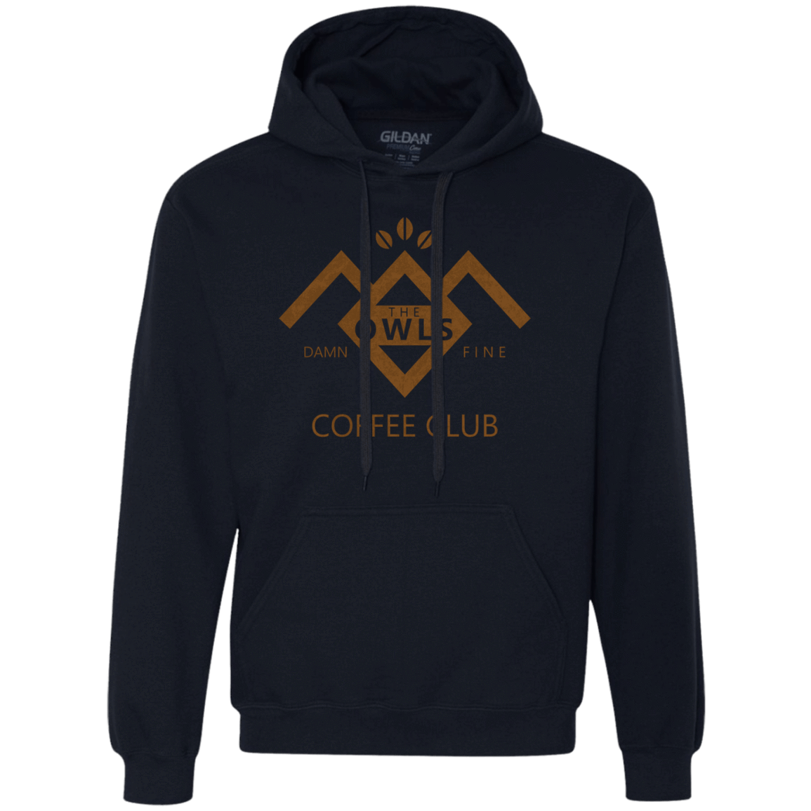 Sweatshirts Navy / Small Coffee Club Premium Fleece Hoodie