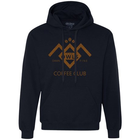 Sweatshirts Navy / Small Coffee Club Premium Fleece Hoodie