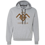 Sweatshirts Sport Grey / Small Coffee Club Premium Fleece Hoodie