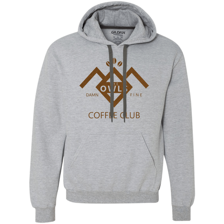 Sweatshirts Sport Grey / Small Coffee Club Premium Fleece Hoodie