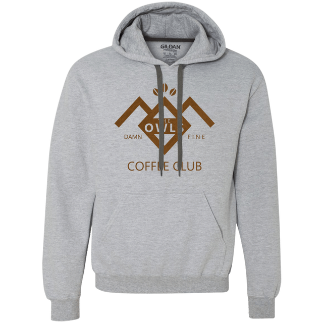 Sweatshirts Sport Grey / Small Coffee Club Premium Fleece Hoodie