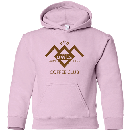 Sweatshirts Light Pink / YS Coffee Club Youth Hoodie