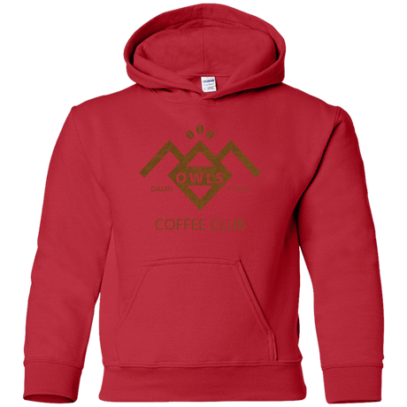 Sweatshirts Red / YS Coffee Club Youth Hoodie