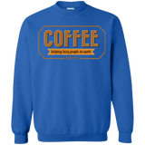 Sweatshirts Royal / Small Coffee For Lazy People Crewneck Sweatshirt