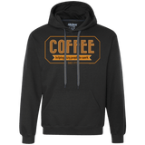 Sweatshirts Black / Small Coffee For Lazy People Premium Fleece Hoodie