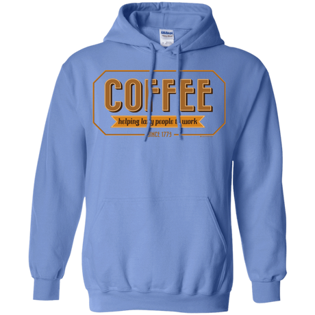 Sweatshirts Carolina Blue / Small Coffee For Lazy People Pullover Hoodie