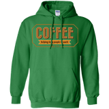 Sweatshirts Irish Green / Small Coffee For Lazy People Pullover Hoodie