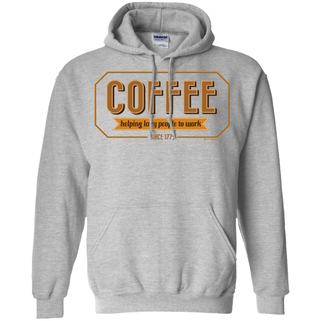 Sweatshirts Sport Grey / Small Coffee For Lazy People Pullover Hoodie