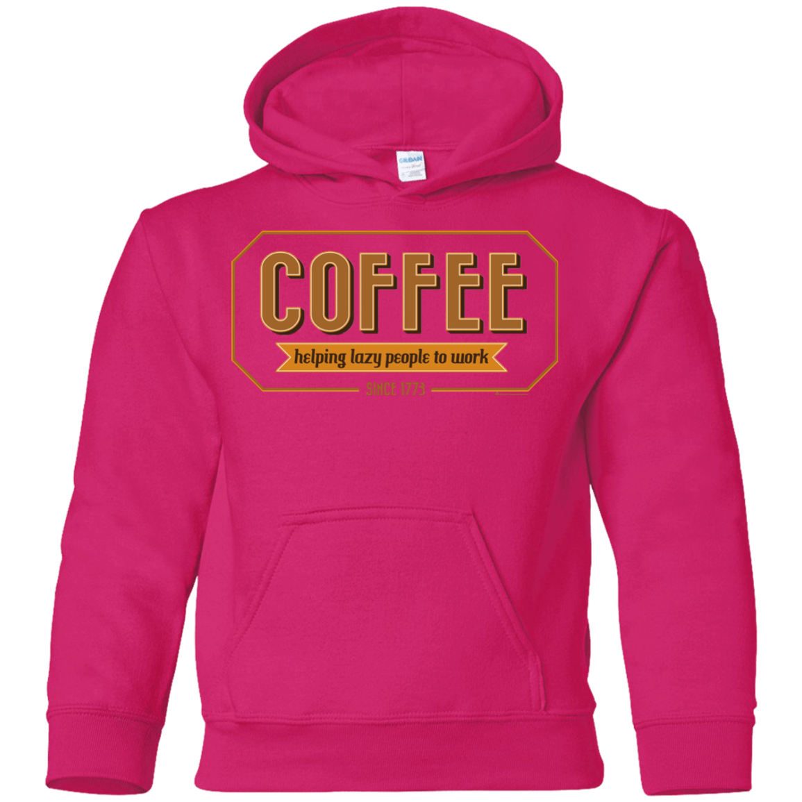 Sweatshirts Heliconia / YS Coffee For Lazy People Youth Hoodie