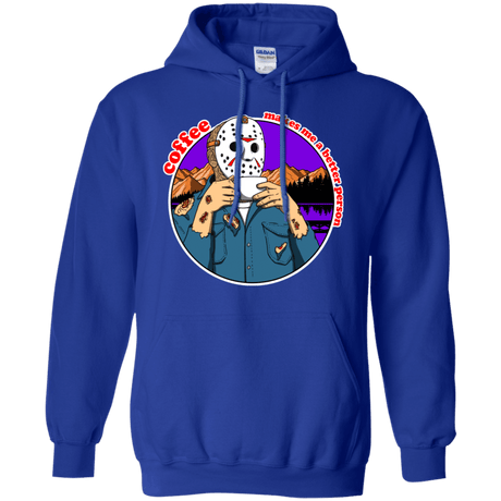 Sweatshirts Royal / S Coffee Makes Me Better Pullover Hoodie