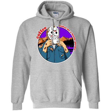 Sweatshirts Sport Grey / S Coffee Makes Me Better Pullover Hoodie