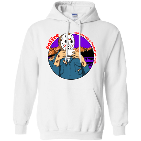 Sweatshirts White / S Coffee Makes Me Better Pullover Hoodie
