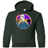 Sweatshirts Forest Green / YS Coffee Makes Me Better Youth Hoodie