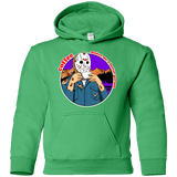 Sweatshirts Irish Green / YS Coffee Makes Me Better Youth Hoodie