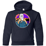 Sweatshirts Navy / YS Coffee Makes Me Better Youth Hoodie