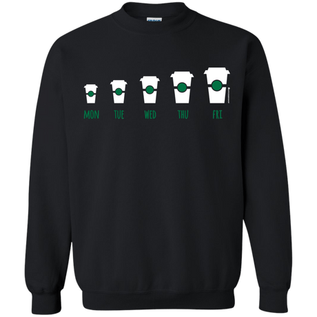 Sweatshirts Black / Small Coffee Week Crewneck Sweatshirt
