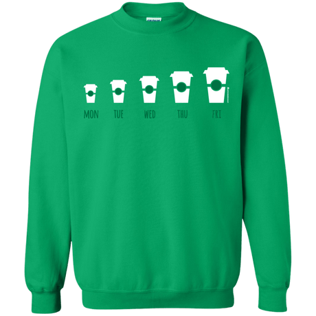 Sweatshirts Irish Green / Small Coffee Week Crewneck Sweatshirt