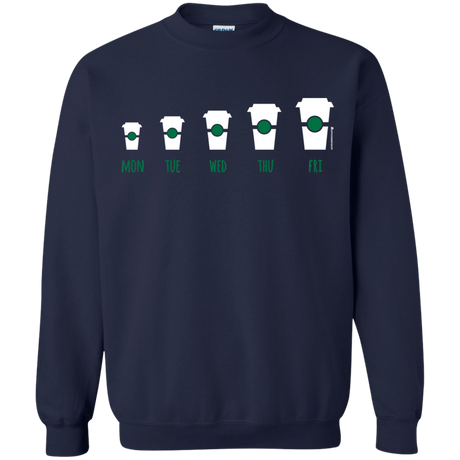 Sweatshirts Navy / Small Coffee Week Crewneck Sweatshirt