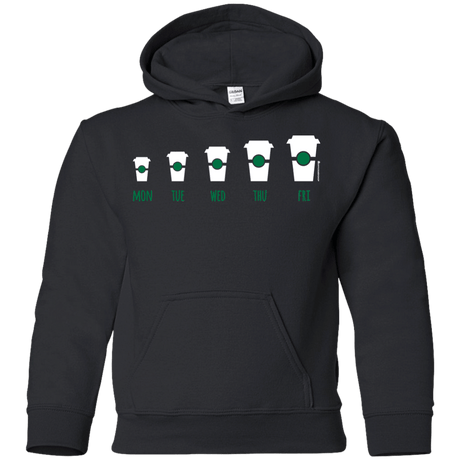 Sweatshirts Black / YS Coffee Week Youth Hoodie