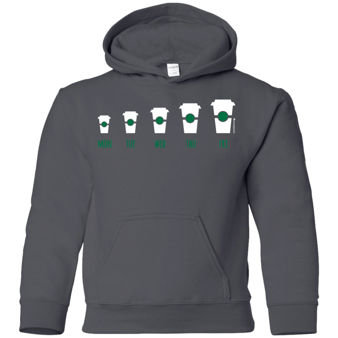 Sweatshirts Charcoal / YS Coffee Week Youth Hoodie