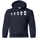 Sweatshirts Navy / YS Coffee Week Youth Hoodie