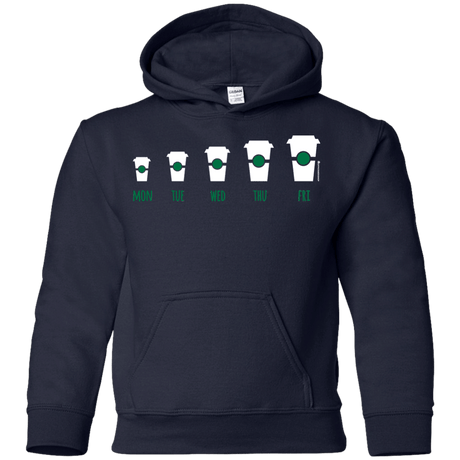 Sweatshirts Navy / YS Coffee Week Youth Hoodie