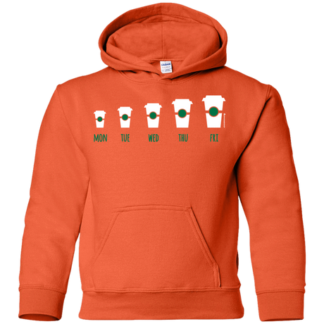 Sweatshirts Orange / YS Coffee Week Youth Hoodie