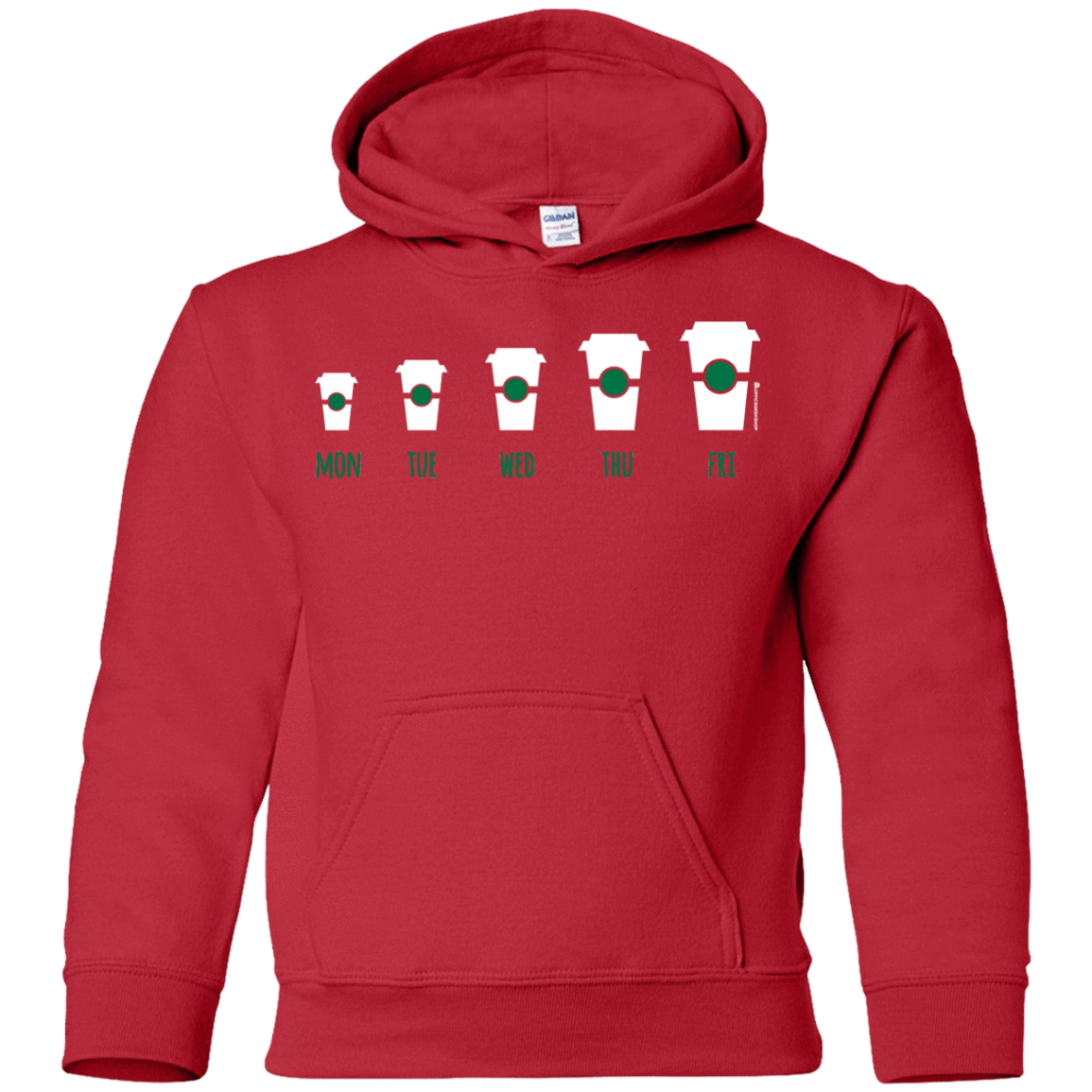 Sweatshirts Red / YS Coffee Week Youth Hoodie
