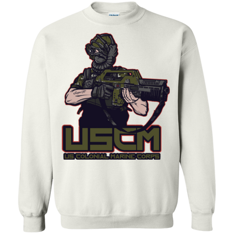 Sweatshirts White / Small Colonial Facehugger Crewneck Sweatshirt