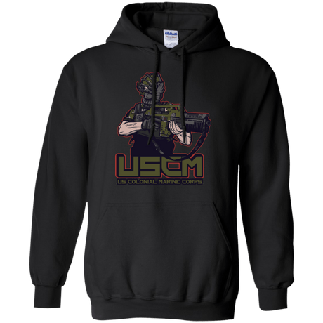Sweatshirts Black / Small Colonial Facehugger Pullover Hoodie