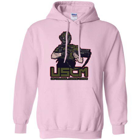 Sweatshirts Light Pink / Small Colonial Facehugger Pullover Hoodie