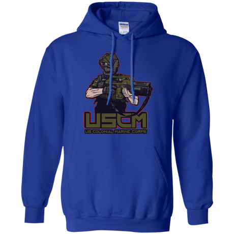Sweatshirts Royal / Small Colonial Facehugger Pullover Hoodie
