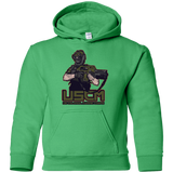 Sweatshirts Irish Green / YS Colonial Facehugger Youth Hoodie