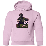 Sweatshirts Light Pink / YS Colonial Facehugger Youth Hoodie