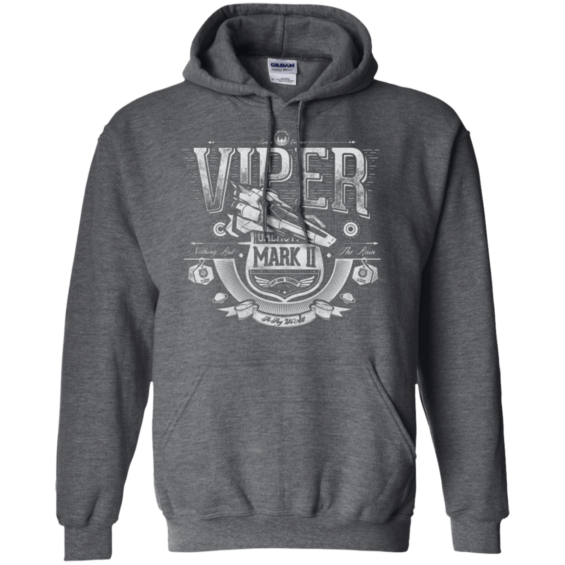 Sweatshirts Dark Heather / Small Colonial Fighter Pullover Hoodie