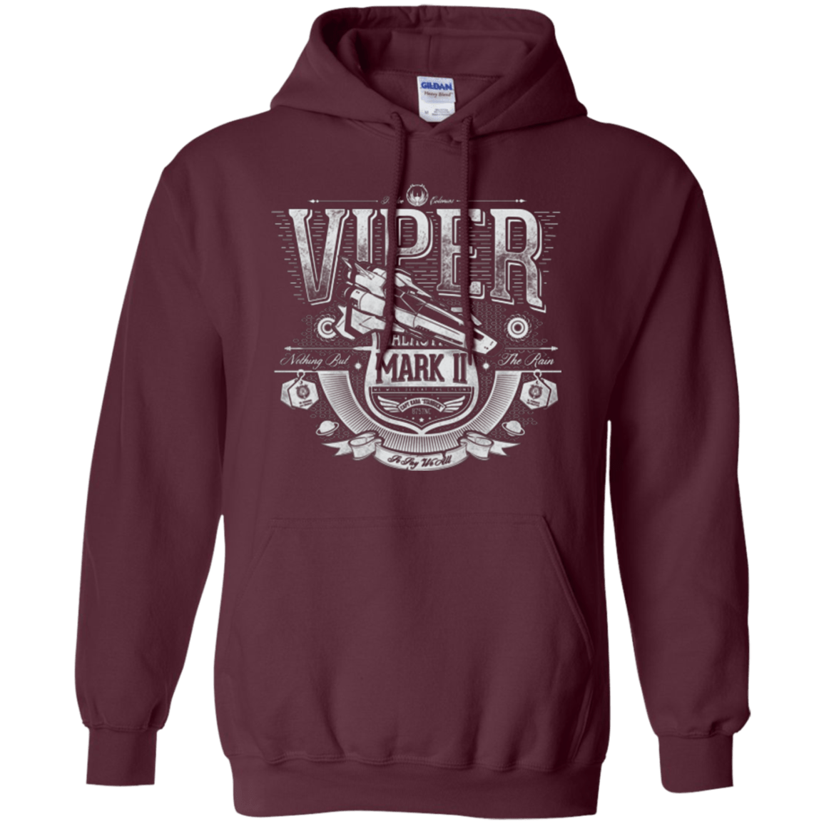 Sweatshirts Maroon / Small Colonial Fighter Pullover Hoodie