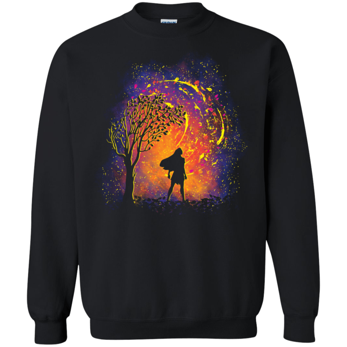 Sweatshirts Black / S Colors Of The Wind Crewneck Sweatshirt