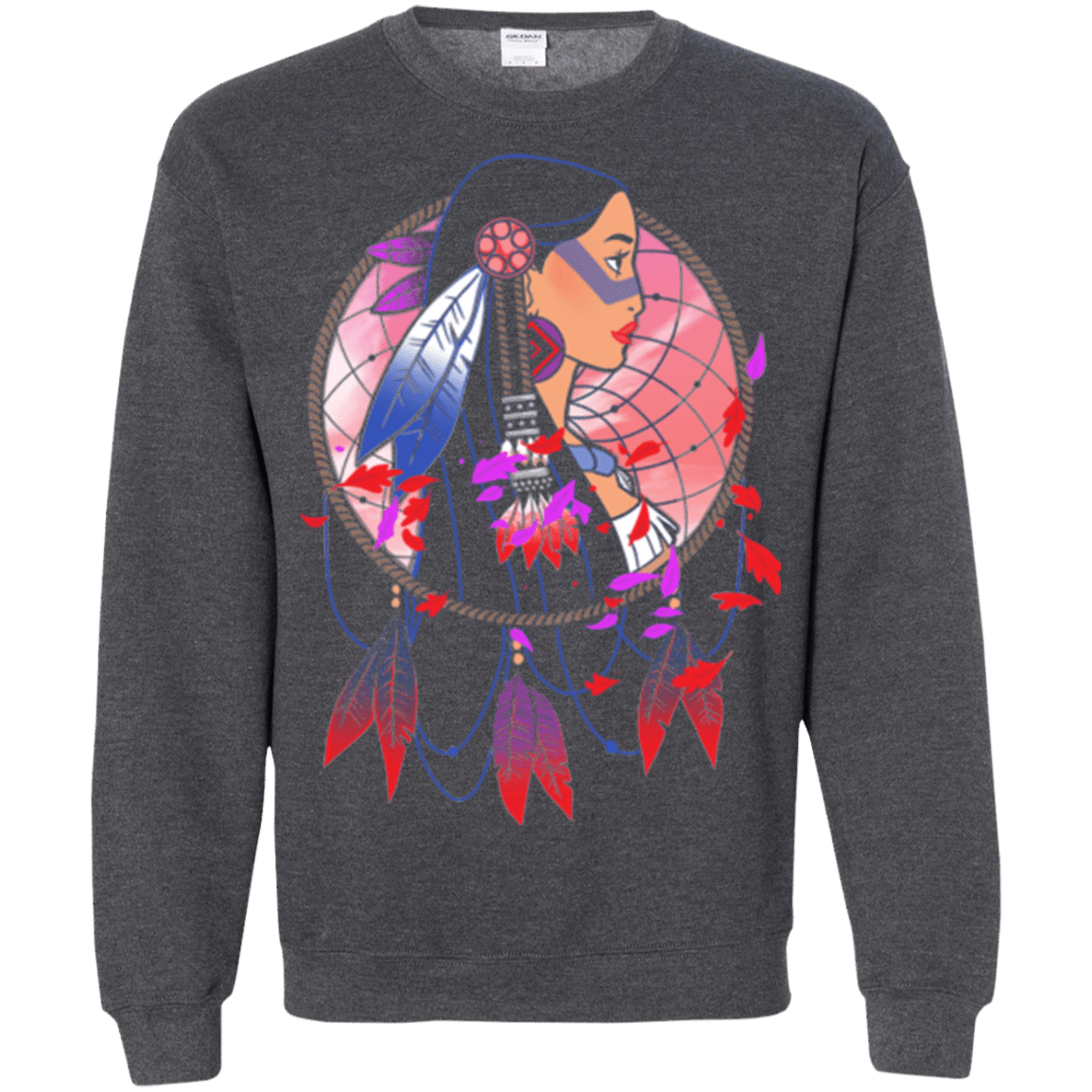 Sweatshirts Dark Heather / Small Colors of the Wind Crewneck Sweatshirt